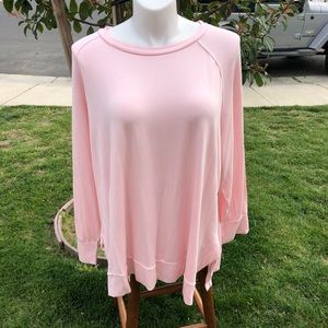 New long sleeve pink light weight Pullover 26/28